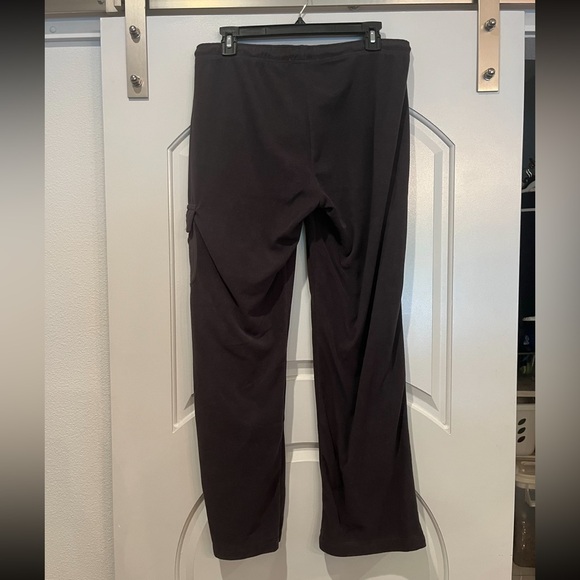Columbia black fleece Cargo Pants. NWT! So comfy! - Picture 5 of 5